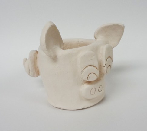 Bisque fired artwork