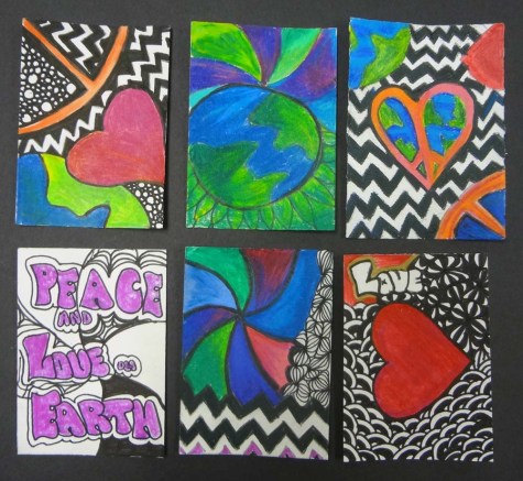 Artist Trading Cards are the perfect way to end the year and focus on Unity and Variety.