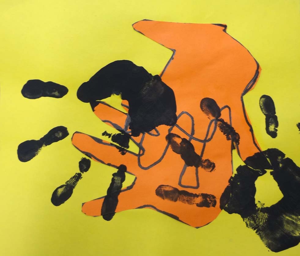 Prints Using Hand Encourage Creativity with Hand-prints – Artful Squid