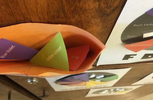 Use Color Wheel Charts to help your art classes earn a Centers Day.