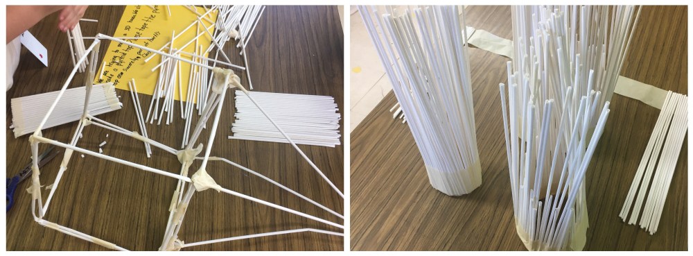 Create installation art using everyday materials and change the way people see a space.