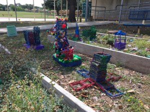 Create installation art using everyday materials and change the way people see a space.